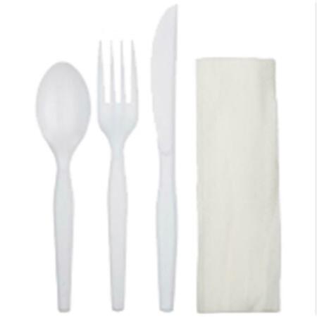 NPPC 414024-3ENW PEC White Med Napkin Kit - Pack of 250 414024/3ENW  (PEC)